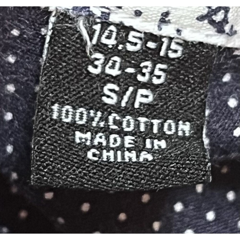 Nick Graham Modern Fit Dot Cuff Pattern Shirt Mens S Blue Perennial Millennial - Picture 6 of 7